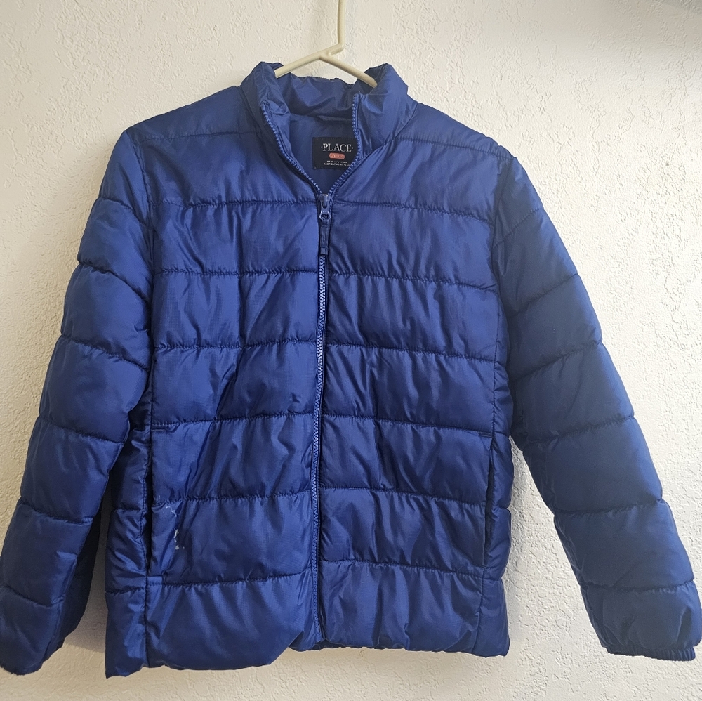 Place Royal Blue Puffer Jacket Euc Size Large 10/12